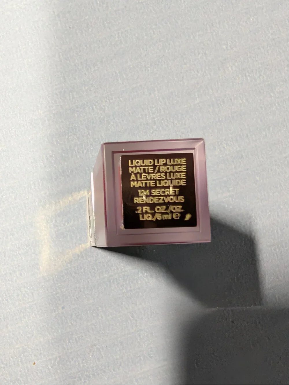Tom Ford Liquid Lip Luxe Matte Lipstick 124 Secret Rendezvous 0.2 fl oz